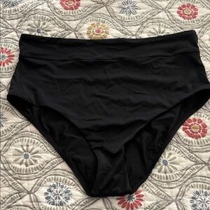 Shade & Shore Black High-Rise Panties